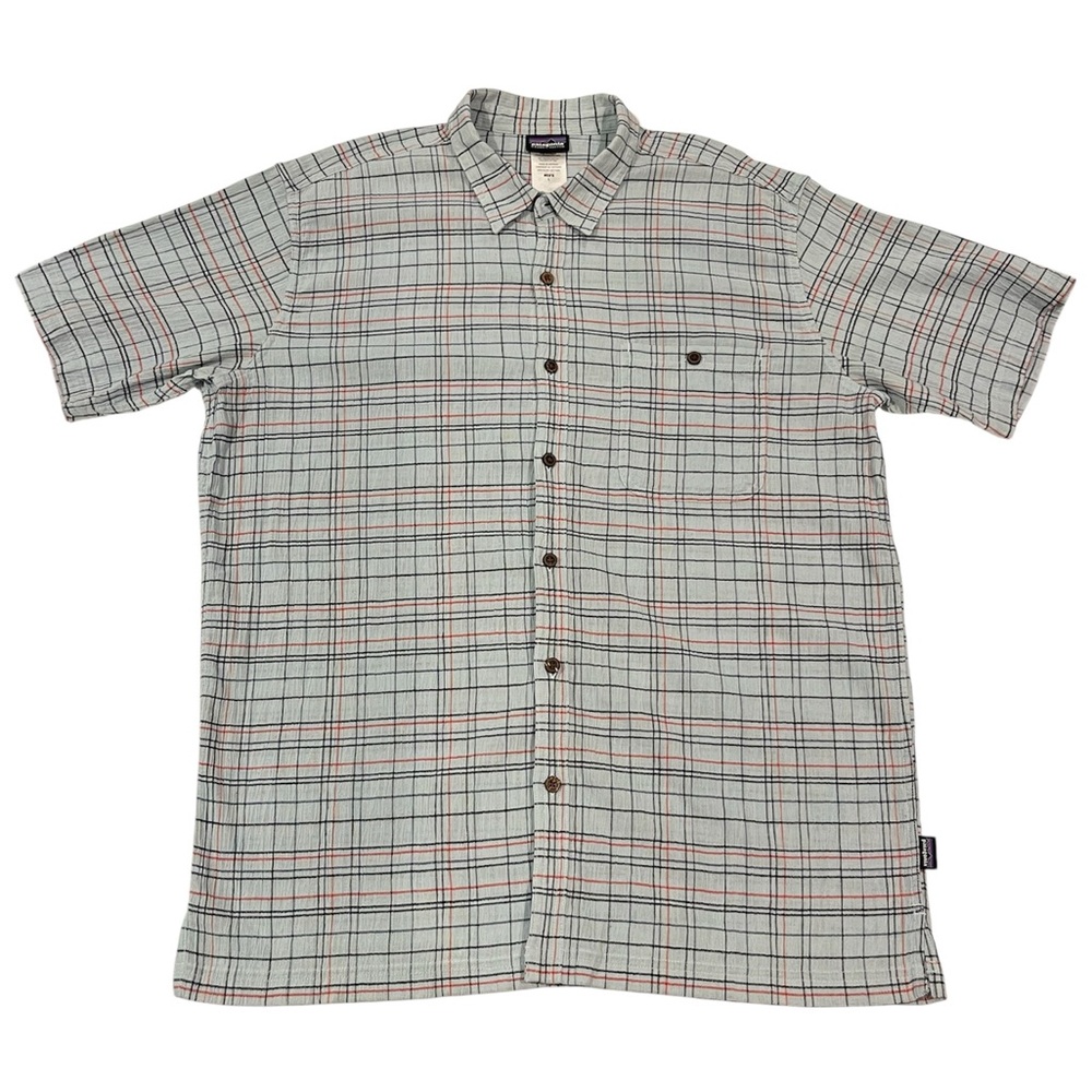 Patagonia Organic Cotton Plaid Button Down Shirt